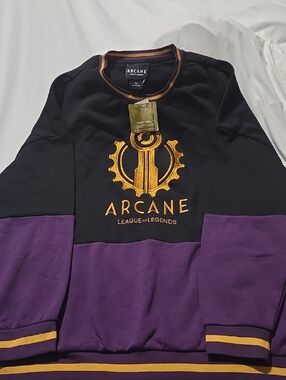 Arcane League of Legends Unisex Crewneck Sweatshirt- Boxlunch